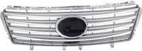 Front Grille Painted Silver Shell And Insert Plastic Direct Replacement Compatible With 2010-2012 Lexus ES350 LX1200130 5311233080