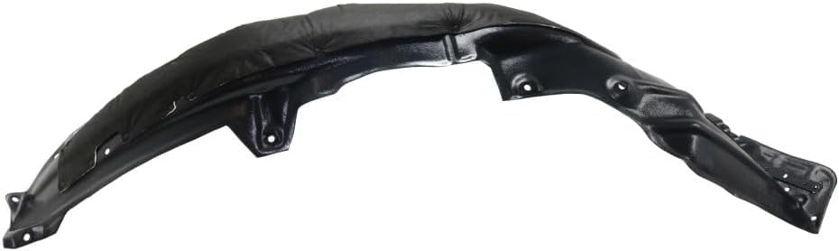 Front Fender Liner Rear Section Left Driver Side Direct Replacement Compatible With 2015-2017 Lexus NX200t / Lexus NX300h LX1248134 5387678010