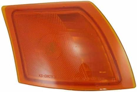 Set Of 2 Front Marker Lamp Lens And Housing Left Driver & Right Passenger Side Direct Replacement Compatible With 2002-2005 Saturn Vue GM2551188 GM2550188 22700025 22700024