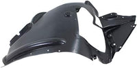 Front Section Fender Liner Plastic Right Passenger Side Direct Replacement Compatible With 2010-2011 BMW X6 BM1249122 51717180620