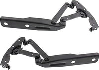 Set of 2 Front Hood Hinge Steel Right Passenger & Left Driver Side Direct Replacement Compatible with 2008-2020 Dodge Grand Caravan / 2008-2016 Chrysler Town & Country CH1236121