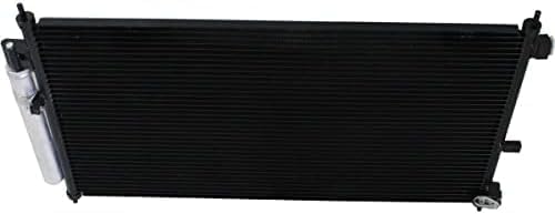 Front A/C Condenser Aluminum Core Direct Replacement Compatible With 2007-2012 Acura RDX AC3030123 80110STKA01