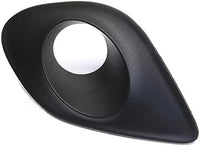 Set Of 2 Front Fog Lamp Molding Textured With Hood Scoop Right Passenger & Left Driver Side Direct Direct Replacement Compatible With 2015-2023 Dodge Charger CH1039171 CH1038171
