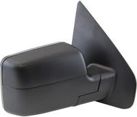 Set of 2 Front Power Mirrors Manual Folding Heated Textured Right Passenger & Left Driver Side Direct Replacement Compatible With 2004-2006 Ford F-150 FO1320242 FO1321242 6L3Z17683CA