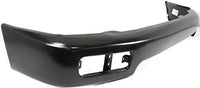Front Bumper Face Bar Primed Steel + Lower Valance Panel Primed Plastic Direct Replacement Compatible With 1996-1998 Toyota 4Runner TO1002161 TO1095174 5210135290 5391135909