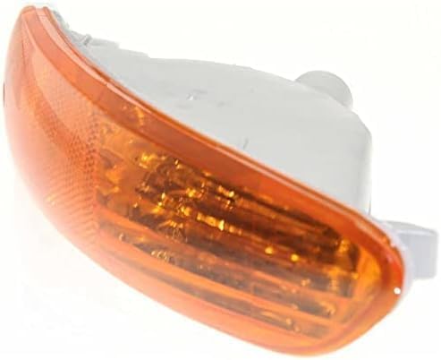 Set Of 2 Front Turn Signal Lamp Assembly Right Passenger & Left Driver Side Direct Replacement Compatible With 2002-2005 Mitsubishi Eclipse MI2521117 MI2520117 MR990824 MR990823