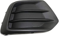 Set Of 2 Front Fog Light Cover Textured Left Driver & Right Passenger Side Direct Replacement Compatible With 2017-2022 Chevrolet Trax GM1039226 GM1038226 42537708 42537707