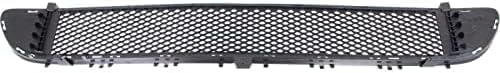Front Bumper Center Grille Textured Plastic Direct Replacement Compatible With 2015-2017 Mercedes Benz GLA250 MB1036155 1568850822