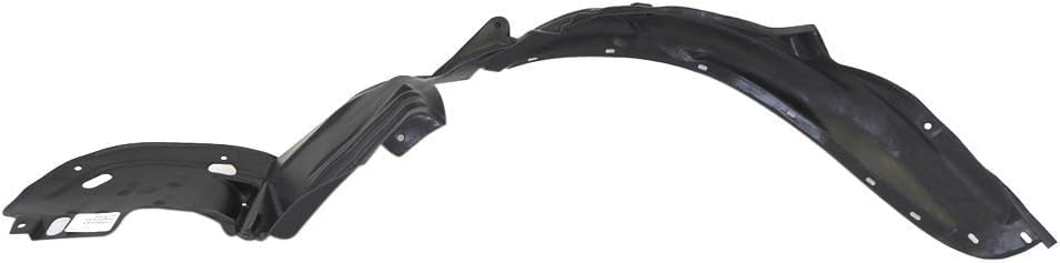 PLUS Front Fender Liner Right Passenger Side Direct Replacement Compatible With 2002-2003 Acura TL AC1249119 74101S0KA01