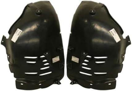 Set Of 2 Front Fender Liner Plastic Left Driver & Right Passenger Side Direct Replacement Compatible With 2003-2006 Mercedes Benz E-Class MB1251100 MB1250100 2116980230 2116980130