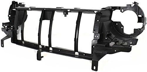 Front Header Panel Plastic Direct Replacement Compatible With 2002-2004 Jeep Liberty CH1220118 55155800AF