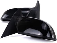 Set Of 2 Front Power Mirror Manual-Folding Non-Heated Primed Plastic Left Driver & Right Passenger Side Direct Replacement Compatible With 2007-2012 Nissan Altima NI1320220 NI1321220