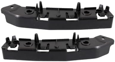 Set Of 2 Front Bumper Side-Reinforcement Bracket Plastic Left Driver & Right Passenger Side Direct Replacement Compatible With 2012-2018 Ford Focus FO1027111 FO1026111