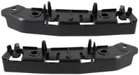 Set Of 2 Front Bumper Side-Reinforcement Bracket Plastic Left Driver & Right Passenger Side Direct Replacement Compatible With 2012-2018 Ford Focus FO1027111 FO1026111