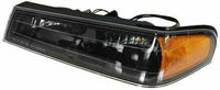 AUTOS PARTS PLUS Front Head Light + Corner Lamp Left Drive & Right Passenger Side Direct Replacement Compatible With 2004-2012 Chevrolet Colorado/GMC Canyon GM2520189 GM2521189 GM2502234 GM2503234