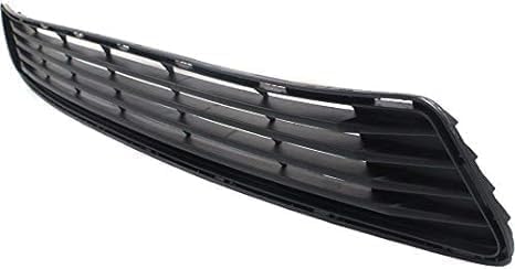 Front Bumper Grille Textured + Retainers Left Driver & Right Passenger Side Direct Replacement Compatible With 2012-2014 Toyota Camry TO1036128 TO1032111 TO1033111 5311206200