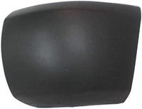 Front Bumper End Cap Textured Without Fog Light Hole Right Passenger Side Direct Replacement Compatible With 2007-2013 Chevrolet Silverado 1500 GM1005146 15838398
