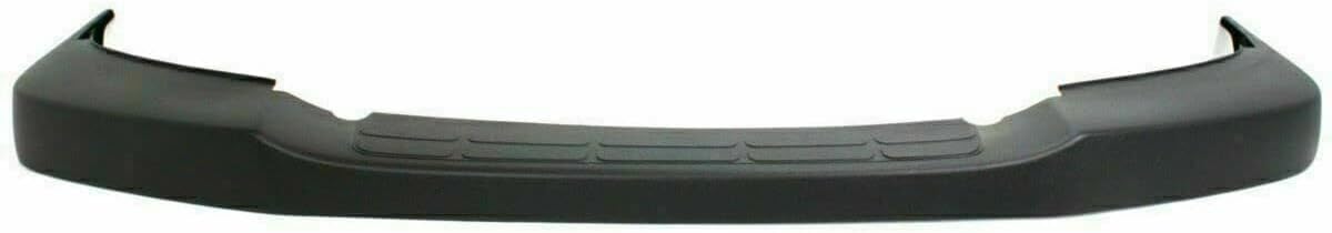 Front Bumper Face Bar Primed Steel + Upper Cover Textured + Brackets Left Driver & Right Passenger Side Direct Replacement Compatible With 2003-2023 Chevrolet Express/GMC Savana Van