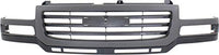 Front Grille Painted Gray Shell With Primed Insert Direct Replacement Compatible With 2003-2007 GMC Sierra 2500HD / 3500 GM1200627 19130794