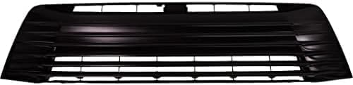 Front Bumper Grille Primed Plastic Direct Replacement Compatible With 2018-2020 Toyota Sienna TO1036201 5310208010