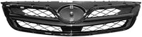 Front Bumper Lower & Upper Grille Assembly Primed Plastic Direct Replacement Compatible With 2011-2013 Toyota Corolla TO1036125 TO1200340 5310002410C0 5311202280