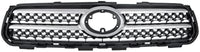 Front Grille Assembly Primed Shell And Insert With Chrome Molding Plastic Direct Replacement Compatible With 2006-2008 Toyota RAV4 TO1200292 5310142180