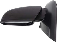 Front Power Mirror Non-Folding Non-Heated Primed Plastic Left Driver Side Direct Replacement Compatible With 2007-2012 Nissan Sentra NI1320167 96302ET01E