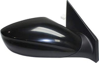 Set Of 2 Front Power Mirror Manual Folding Non-Heated Primed Left Driver & Right Passenger Side Direct Replacement Compatible With 2011-2014 Hyundai Sonata HY1320165 HY1321165