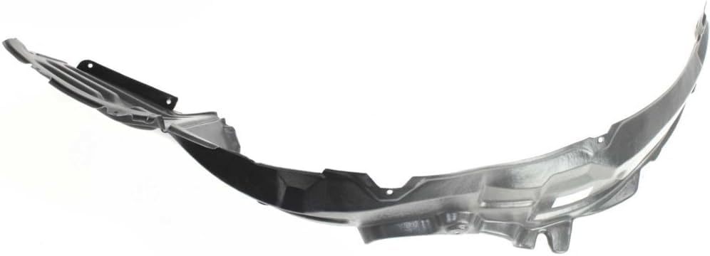 Front Fender Liner Right Passenger Side Direct Replacement Compatible With 2007-2012 Mitsubishi Eclipse MI1251107 5370A774