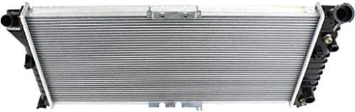 Front Radiator Aluminum Core Direct Replacement Compatible With 1997-2003 Pontiac Grand Prix/Chevrolet Venture/Oldsmobile Intrigue GM3010106 89018557