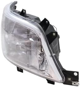 Set Of 2 Front Head Light Assembly Halogen Right Passenger & Left Driver Side Direct Replacement Compatible With 2003-2006 Dodge Sprinter / 2002-2006 Freightliner 2500 3500 CH2503172