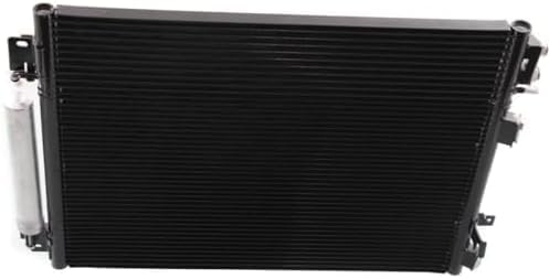 Front A/C Condenser Aluminum Core Direct Replacement Compatible With 2009-2010 Chrysler 300 / Dodge Charger CH3030241 68050127AB