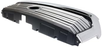 Front Grille Painted Silver Shell & Gray Insert With Chrome Molding Direct Replacement Compatible With 2014-2017 Toyota Tundra TO1200374 531000C310
