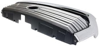 Front Grille Painted Silver Shell & Gray Insert With Chrome Molding Direct Replacement Compatible With 2014-2017 Toyota Tundra TO1200374 531000C310