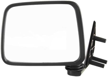 Set Of 2 Front Mirror Manual Folding Non-Heated Primed Right Passenger & Left Driver Side Direct Replacement Compatible With 1986-1997 Nissan Pickup NI1320106 NI1321106 9630211G7A