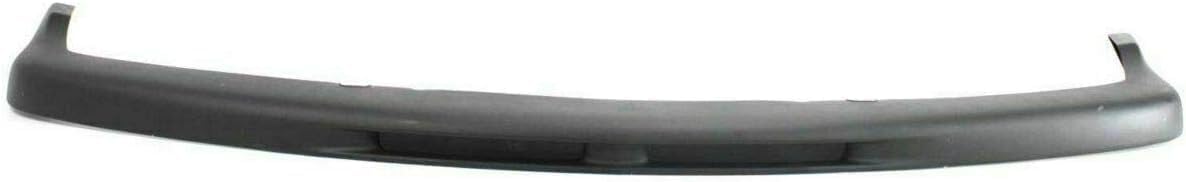 Front Bumper Chrome Steel + Upper Cover + Lower Valance + Brackets Left & Right Side Direct Replacement Compatible With 1999-2002 Chevrolet Silverado 1500/2000-2004 Tahoe Suburban