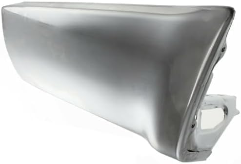 Set Of 2 Rear Bumper End Caps Chrome Steel Left Driver & Right Passenger Side Direct Replacement Compatible With 1990-1995 Toyota 4Runner TO1104104 TO1105104 5210689106 5210789104