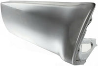 Set Of 2 Rear Bumper End Caps Chrome Steel Left Driver & Right Passenger Side Direct Replacement Compatible With 1990-1995 Toyota 4Runner TO1104104 TO1105104 5210689106 5210789104