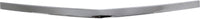 Front Hood Molding Chrome Direct Replacement Compatible With 2010-2016 Cadillac SRX GM1235120 22774203