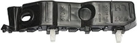 Set Of 2 Front Bumper Bracket Plastic Left Driver & Right Passenger Side Direct Replacement Compatible With 2010-2013 Kia Forte KI1067106 KI1066106 865141M000 865131M000