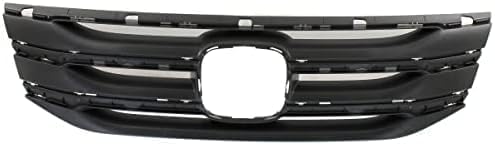 Front Grille Frame Surround Molding Textured Gray Plastic Direct Replacement Compatible With 2011-2013 Honda Odyssey HO1202107 75102TK8A01