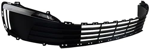 Front Bumper Grille Plastic Direct Replacement Compatible With 2016-2017 Kia Rio KI1036138 865601W500