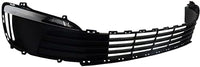 Front Bumper Grille Plastic Direct Replacement Compatible With 2016-2017 Kia Rio KI1036138 865601W500