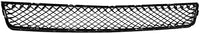 Front Bumper Upper And Lower Grille Chrome Shell And Primed Insert Direct Replacement Compatible With 2007-2014 Chevrolet Tahoe / 2007-2013 Avalanche GM1200563 GM1200553 22830013