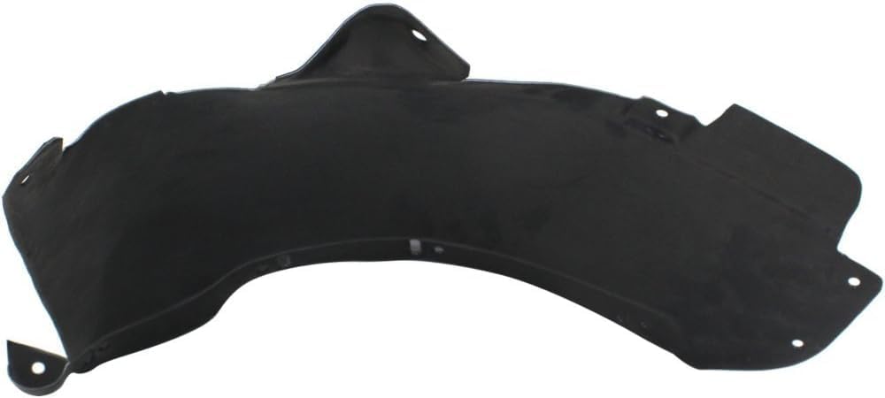 Front Section Fender Liner Right Passenger Side Direct Replacement Compatible With 2008-2015 Audi TT AU1249114 8J0821192C