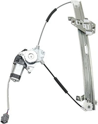 Front Power Window Regulator with Motor Right Passenger Side Direct Replacement Compatible with 2003-2007 Honda Accord HO1351109 72210SDAA02