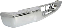 Rear Step Bumper Face Bar Chrome Steel Direct Replacement Compatible With 2007-2013 Toyota Tundra TO1102244 521510C060