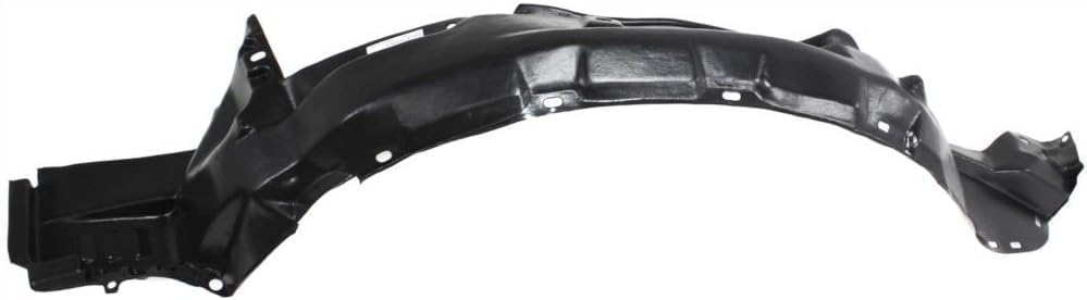 Front Fender Liner Left Driver Side Direct Replacement Compatible With 1990-1993 Honda Accord HO1248101 74151SM4010