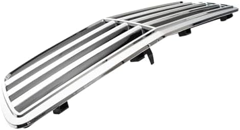 Front Grille Assembly Chrome Shell And Painted Black Insert Plastic Direct Replacement Compatible With 2001-2007 Mercedes Benz C-Class MB1200143 20388002239040