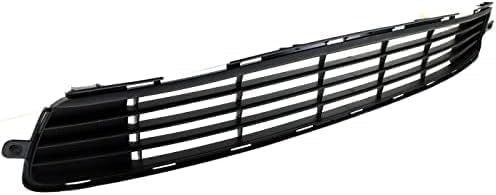 Front Bumper Lower & Upper Grille Assembly Primed Plastic Direct Replacement Compatible With 2011-2013 Toyota Corolla TO1036125 TO1200340 5310002410C0 5311202280
